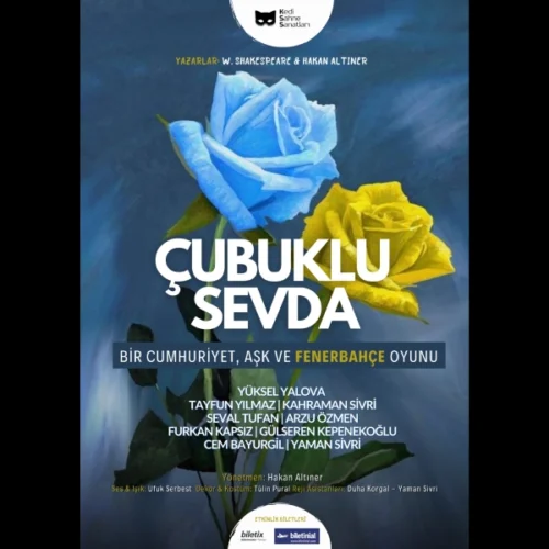 Ebru Acar Çubuklu Sevda, Cumhuriyet dönemi aşkını Fenerbahçe ruhuyla buluşturan etkileyici bir tiyatro oyunu. 21 Ekim'de sahne alıyor!